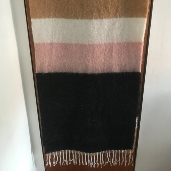 Banana Republic Colorblock Fuzzy Oversized Blanket Scarf - Picture 3 of 6